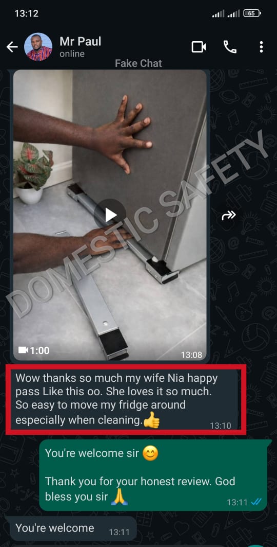 Customer review
