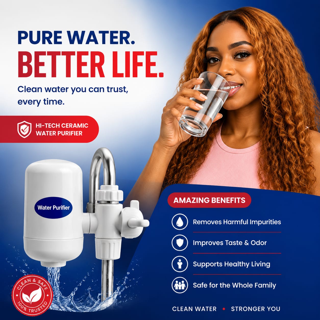 SWS ceramic water purifier benefits